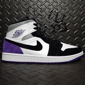 Air Jordan 1 Mid SE Purple 852542-105